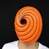 Image de Anime Naruto Cosplay masque Tobi Uchiha Obito Cosplay masque Halloween fête accessoire résine masque accessoires