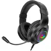 Image de Casque Gamer Redragon HYLAS (H260RGB) avec micro intégré réglage volume et retroéclairage RGB haut-parleurs 50 mm