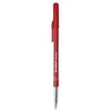 Image de Stylo Bille Semi transparent Pointe Moyenne 1 mm Encre Rouge