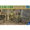 Image de Riich Models Rv35019 - Modèle Kit U.S.M1 57 Mm Anti Tank Gun Early Version On M1 A3 Carriage Avec 5 Équipage-Riich Models
