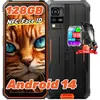 Image de Blackview Blackview BV4800 Pro Téléphone portable Incassable Android 14 12Go+128Go 6.56" 5180mAh 16MP+8MP NFC Orange avec Smartwatch Blackview W60