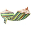 Image de Hamac De Jardin Portable Avec 2 Oreillers, Vert + Orange