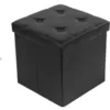 Image de Coffre de rangement pliable, Noir