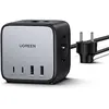 Image de Cube multiprise UGREEN 65 W Gris anodisé et Noir