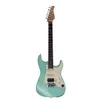 Image de Mooer Gtrs Guitars Professional 800 Mint Green Intelligent Guitar Avec Housse
