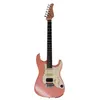 Image de Mooer Gtrs Guitars Professional 800 Flamingo Pink Intelligent Guitar Avec Housse