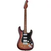 Image de Mooer Msc20 Pro Amber Brown Guitare Ãlectrique Avec Housse