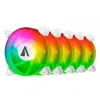 Image de abysm gaming ventilateur 12 mm arclight argb control ab831106 5 unites