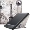 Image de Etui à Rabat avec Support pour Kobo Libra H2O Liseuse eBook Tour Eiffel