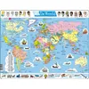 Image de Larsen carte maxi puzzle : Monde 107 pièces
