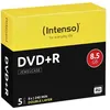 Image de Intenso - 5 x DVD+R DL - 8.5 Go 8x - boîtier CD