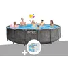 Image de Kit piscine tubulaire Intex Baltik ronde 4,57 x 1,22 m + 6 cartouches de filtration