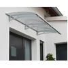 Image de Palram - Marquise Transparente 91,5x205,5cm Argent 701125