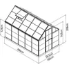 Image de Palram - Serre De Jardin 5.6mÂ² Argent - 701627