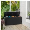 Image de Keter Boîte de rangement Samoa 270 L Anthracite