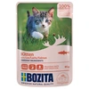 Image de 12x85g Bozita Bouchées en sauce Kitten saumon - Pâtée pour chat