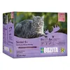 Image de 12x 85g Bozita bouchées en sauce senior paquet mixte nourriture pour chat humide