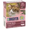 Image de 6x370g Bozita Bouchées en gelée émincé de boeuf - Pâtée pour chat