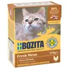 Image de 6x370g Bozita Bouchées en gelée riches en poulet - Pâtée pour chat