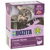 Image de 6x370g Bozita Bouchées en gelée dinde - Pâtée pour chat