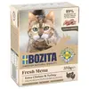 Image de 6x370g Bozita Bouchées en sauce poulet, dinde - Pâtée pour chat