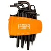 Image de Bahco Jeu de 8 clés mâle torx longue, 9-10-15-20-25-27-30-40 mm