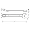 Image de Bahco CLÃ MIXTE PLATE, ANGLE 15Â°, 24MM, EMBALLAGE LIBRE SERVICE - SB111M-24