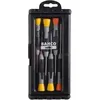 Image de Jeu de tournevis de prÃ©cision - BAHCO - 706-1 - Embout plat - Acier haute performance - Capuchon pivotant