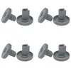 Image de Roulettes de panier pour lave-vaisselle, paquet de 8 Gris foncÃ© 40 mm