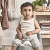 Image de Pot Fauteuil - Gris/Blanc