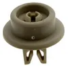 Image de Roulette de panier infÃ©rieur (Ã  l'unitÃ©) (101867-15539) Lave-vaisselle (50269923004 ELECTROLUX AEG ZANUSSI ARTHUR MARTIN ELECTROLUX ARTHUR MARTIN DE DIETRICH KRUPS FAURE BRANDT ZANKER)