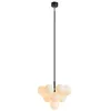 Image de Markslojd Merlot Plafonnier 13 Globe Light Noir, Blanc