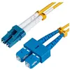 Image de Microconnect FIB421003 cÃ¢ble InfiniBand et Ã  fibres optiques 3 m LC SC Jaune