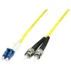 Image de Microconnect FIB411001 cÃ¢ble InfiniBand et Ã  fibres optiques 1 m LC ST Jaune