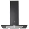 Image de Electrolux Electrolux EFF90462OK - Hotte - hotte décorative - largeur : 89.8 cm - profondeur : 50 cm - evacuation & recyclage - noir