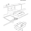 Image de Hotte Electrolux EFU216S EncastrÃ©e Gris 272 mÂ³/h