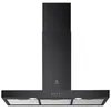 Image de Electrolux Electrolux LFT419K - Hotte - hotte décorative - largeur : 89.8 cm - profondeur : 45 cm - evacuation & recyclage - noir