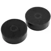 Image de Lot de 2 filtres a charbon ecfb03 (o 125 x 42 mm) pour hotte aeg, electrolux, faure, zanussi - 9029798809 - m505828