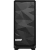 Image de Fractal Design Fractal Design Meshify 2 Compact Light Tempered Glass - Mid tower - ATX - panneau latéral fenêtré (verre trempé) - pas d'alimentation (ATX) - noir - USB/Audio