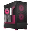 Image de Fractal Design Pop Air RGB - Tour - ATX - panneau latéral fenêtré (verre trempé) - pas d'alimentation (ATX) - magenta, teinté, clair - USB/Audio - pour Fractal Design Model D, Type D