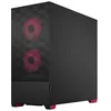 Image de Fractal Design Pop Air RGB - Tour - ATX - panneau latÃ©ral fenÃªtrÃ© (verre trempÃ©) - pas d'alimentation (ATX) - magenta, teintÃ©, clair - USB/Audio - pour Fractal Design Model D, Type D