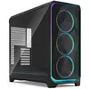 Image de Boitier PC Fractal Design Meshify 3 XL grand tour noir ARGB avec panneau latéral verre trempé