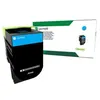 Image de Lexmark 702C - cyan - originale - cartouche de toner - LCCP, LRP