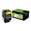 Image de Lexmark 802Y - jaune - originale - cartouche de toner - LCCP, LRP
