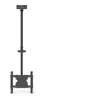 Image de Multibrackets M Public Ceilingmount Medium Single - Kit de montage (plaque fourreau plafonnière, Montage sur plafond à inclinaison, adaptateur VESA) - pour Écran LCD - acier - noir - Taille d'écran : 32"-65" - montable au plafond
