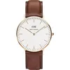 Image de Montre Daniel Wellington Classic St Mawes 36 mm DW00100035 Marron