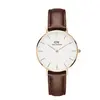 Image de Montre Femme Daniel Wellington Petite Modèle St Mawes Marron - DW00100175