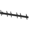 Image de Multibrackets M Wallmount Pro MBW3U - Kit de montage (2 plaques murales, 4 rails, 6 bras d'inclinaison) - pour 3 écrans LCD - aluminium, acier - noir - Taille d'écran : 40"-65" - montable sur mur