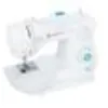 Image de Machine à Coudre Singer 3337 Câble Electrique Surjeteuse Bras Libre Plastique Métal Blanc