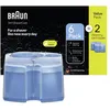 Image de Pack de 8 cartouches de recharge Braun Lotion Combi Auto-nettoyant CCR X6+2 pour rasoirs Braun Transparent